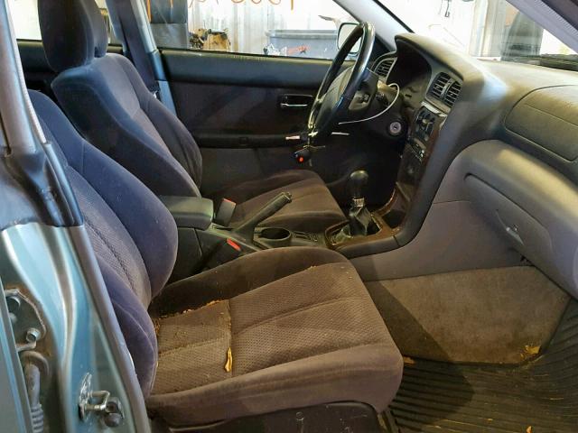 4S3BH635836300690 - 2003 SUBARU LEGACY L GREEN photo 5