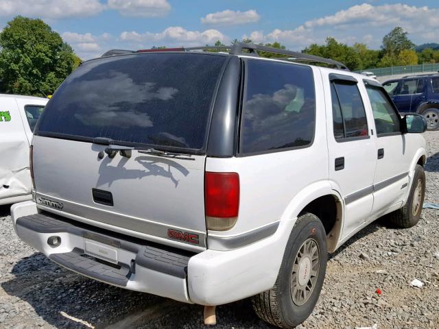 1GKDT13W6Y2165196 - 2000 GMC JIMMY / EN WHITE photo 4