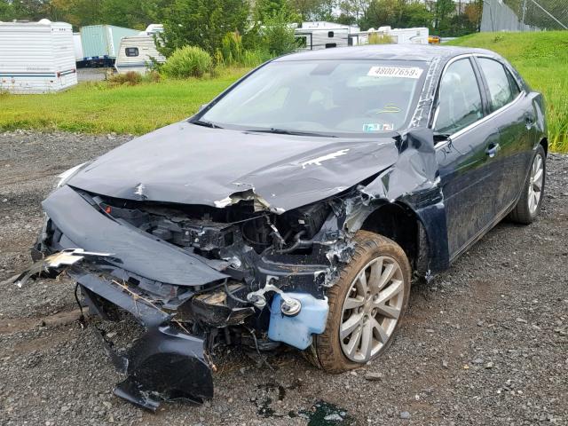 1G11F5SL1FF302354 - 2015 CHEVROLET MALIBU LTZ შავი ფოტო 2