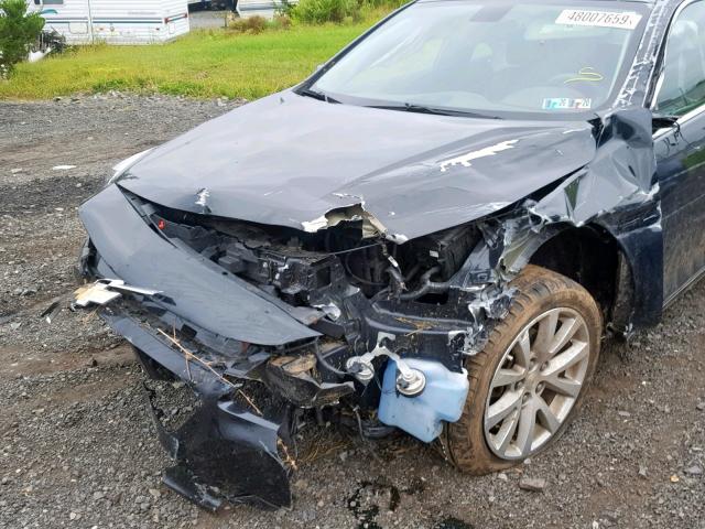 1G11F5SL1FF302354 - 2015 CHEVROLET MALIBU LTZ შავი ფოტო 9