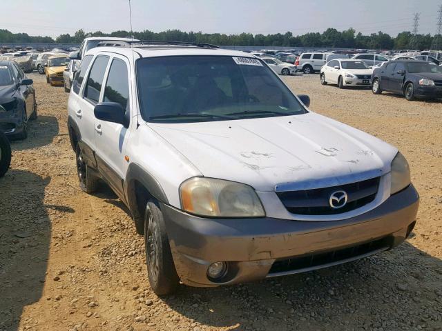 4F2CU08141KM28299 - 2001 MAZDA TRIBUTE LX WHITE photo 1