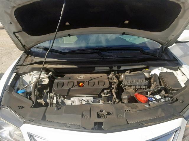 19VDE1F70DE009185 - 2013 ACURA ILX 20 TEC WHITE photo 7