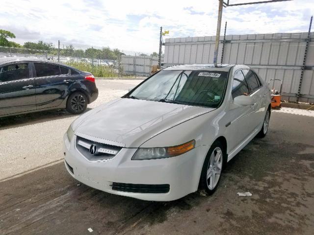 19UUA66266A052232 - 2006 ACURA 3.2TL WHITE photo 2