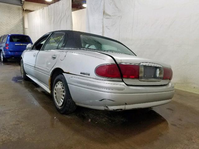 1G4HP54K32U235698 - 2002 BUICK LESABRE CU SILVER photo 3