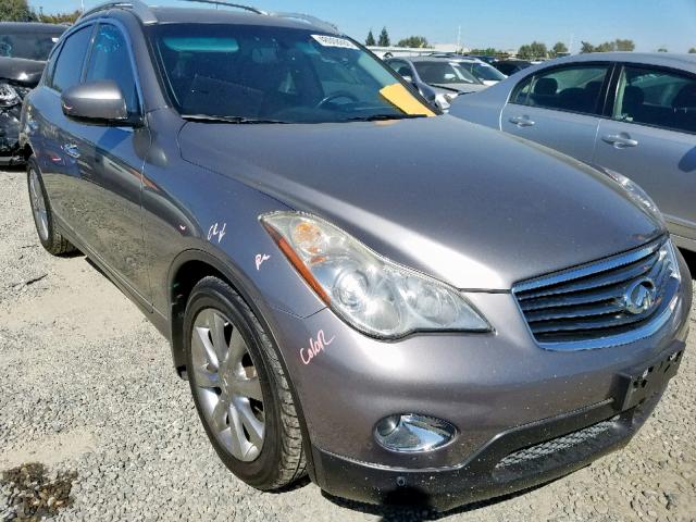 JNKAJ09E18M303498 - 2008 INFINITI EX35 BASE SILVER photo 1