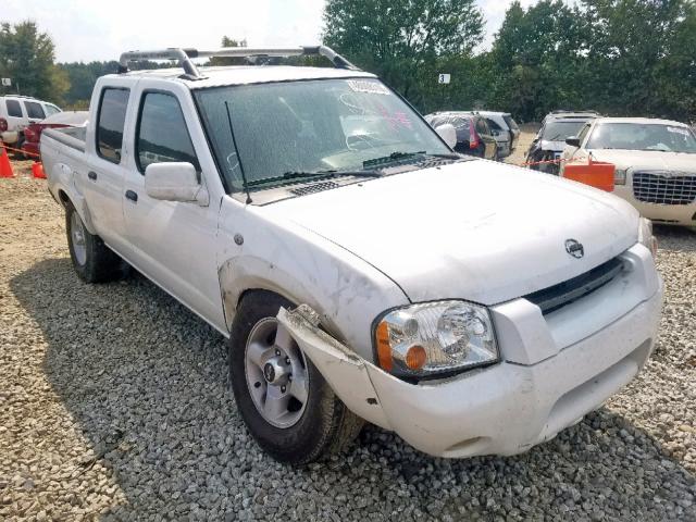 1N6ED27T91C403798 - 2001 NISSAN FRONTIER C WHITE photo 1