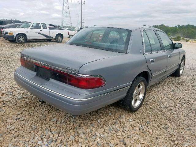 2MELM74W8SX615858 - 1995 MERCURY GRAND MARQ GRAY photo 4