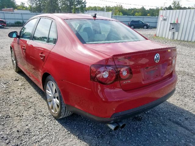 3VWRA7AJXAM156448 - 2010 VOLKSWAGEN JETTA WOLF RED photo 3