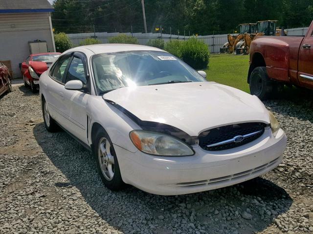 1FAFP55U03A228440 - 2003 FORD TAURUS SES WHITE photo 1