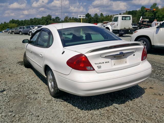 1FAFP55U03A228440 - 2003 FORD TAURUS SES WHITE photo 3