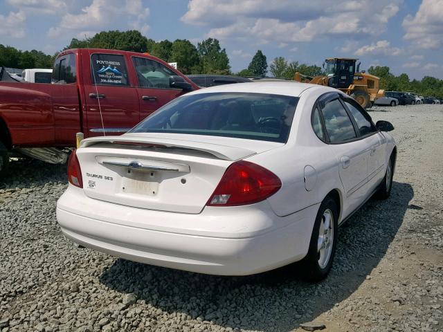 1FAFP55U03A228440 - 2003 FORD TAURUS SES WHITE photo 4