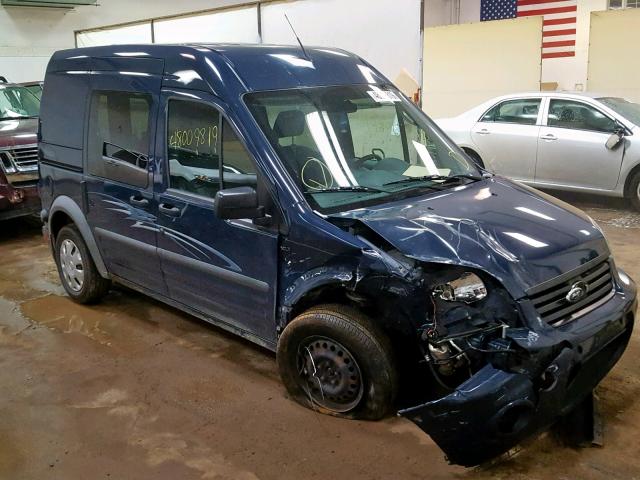 NM0KS9BN5AT013002 - 2010 FORD TRANSIT CO BLUE photo 1