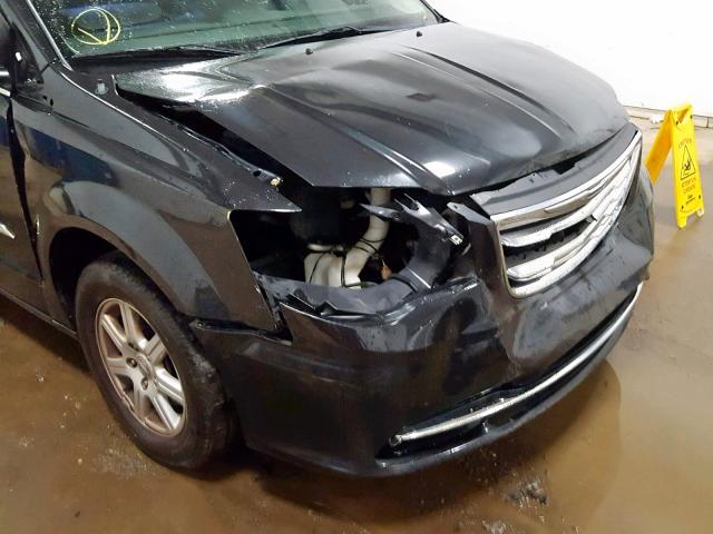 2A4RR5DG6BR712467 - 2011 CHRYSLER TOWN & COU BLACK photo 9