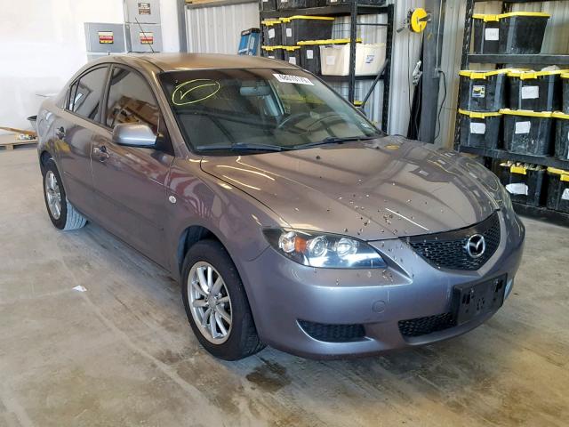 JM1BK12F161486637 - 2006 MAZDA MAZDA3 GRAY photo 1