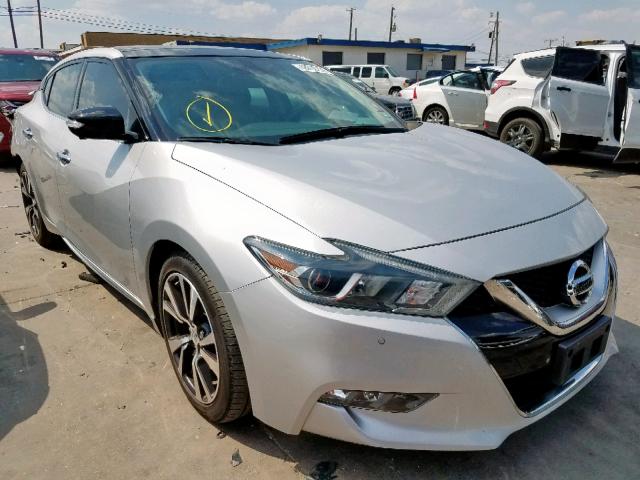 1N4AA6AP9GC394905 - 2016 NISSAN MAXIMA 3.5 SILVER photo 1