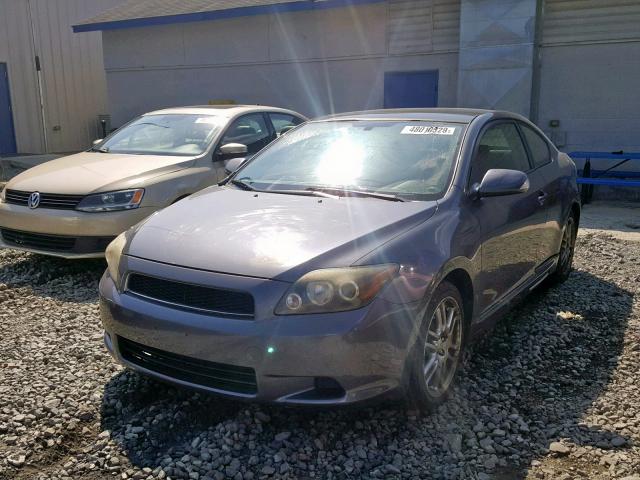 JTKDE167780274927 - 2008 TOYOTA SCION TC ნაცრისფერი ფოტო 2