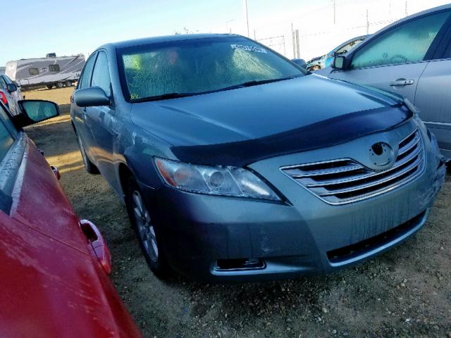 4T1BB46K68U039369 - 2008 TOYOTA CAMRY HYBR GREEN photo 1