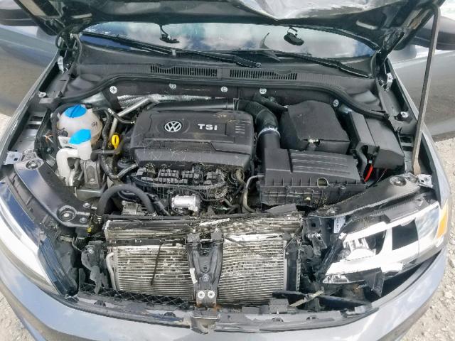 3VWD17AJ6GM408053 - 2016 VOLKSWAGEN JETTA SPOR GRAY photo 7