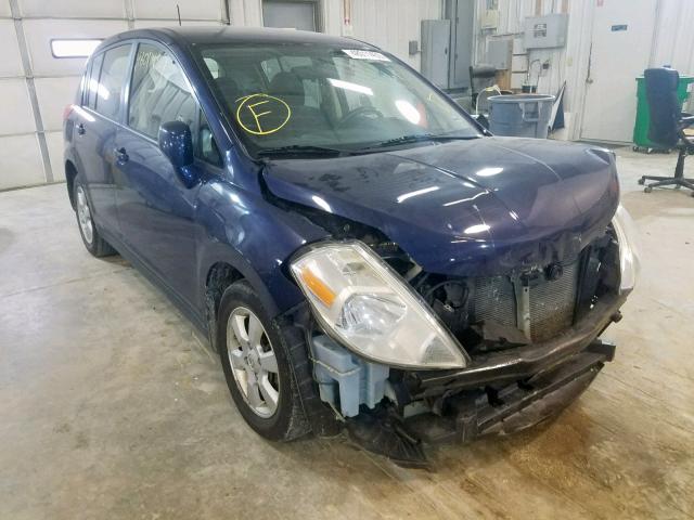 3N1BC13E99L357192 - 2009 NISSAN VERSA S BLUE photo 1