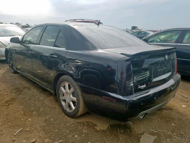 1G6DC67A550203888 - 2005 CADILLAC STS BLACK photo 3