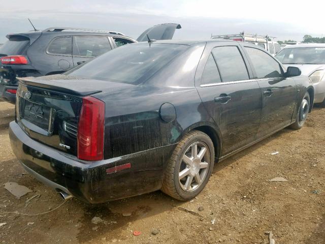 1G6DC67A550203888 - 2005 CADILLAC STS BLACK photo 4