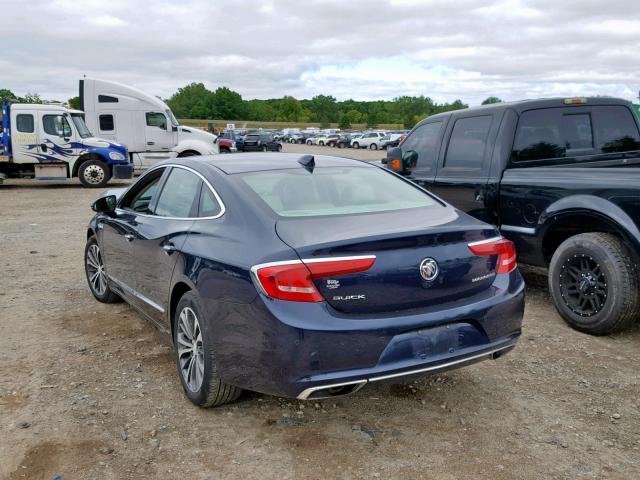 1G4ZP5SS4HU154709 - 2017 BUICK LACROSSE E BLUE photo 3