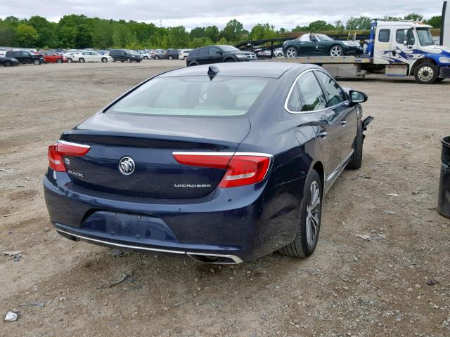 1G4ZP5SS4HU154709 - 2017 BUICK LACROSSE E 蓝色 照片 4
