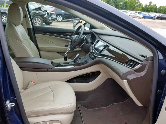 1G4ZP5SS4HU154709 - 2017 BUICK LACROSSE E 蓝色 照片 5