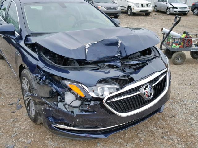 1G4ZP5SS4HU154709 - 2017 BUICK LACROSSE E BLUE photo 9