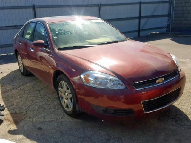 2G1WU58R879210806 - 2007 CHEVROLET IMPALA LTZ RED photo 1