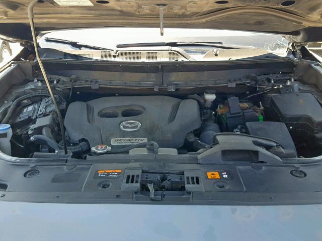 JM3TCACY0G0114741 - 2016 MAZDA CX-9 TOURI GRAY photo 7