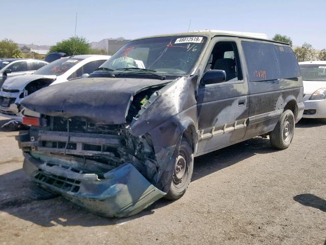 2B4FH25K1SR158796 - 1995 DODGE CARAVAN TWO TONE photo 2