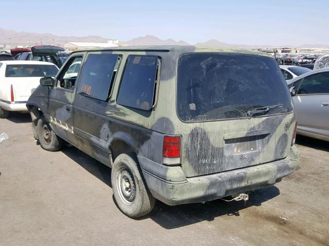 2B4FH25K1SR158796 - 1995 DODGE CARAVAN TWO TONE photo 3