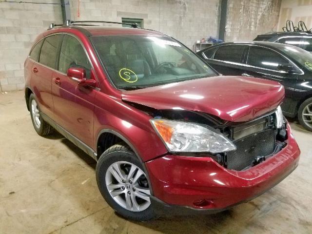 5J6RE4H72BL096033 - 2011 HONDA CR-V EXL MAROON photo 1