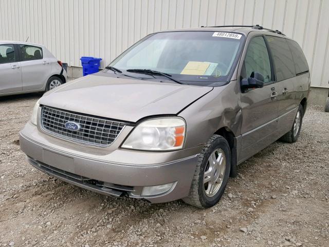 2FMDA58234BB13622 - 2004 FORD FREESTAR L BEIGE photo 2