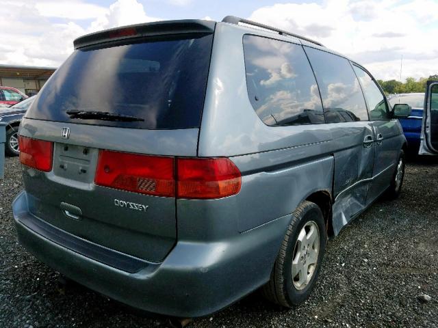 2HKRL1864YH579151 - 2000 HONDA ODYSSEY EX GRAY photo 4