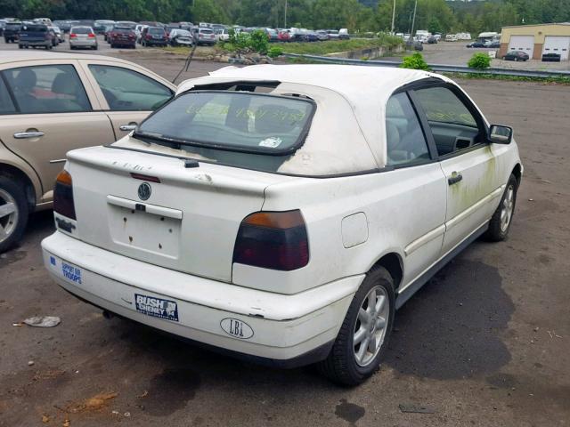 3VWBB81E5XM804309 - 1999 VOLKSWAGEN CABRIO GLS WHITE photo 4