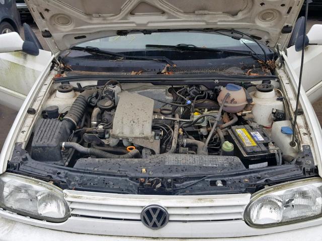 3VWBB81E5XM804309 - 1999 VOLKSWAGEN CABRIO GLS WHITE photo 7