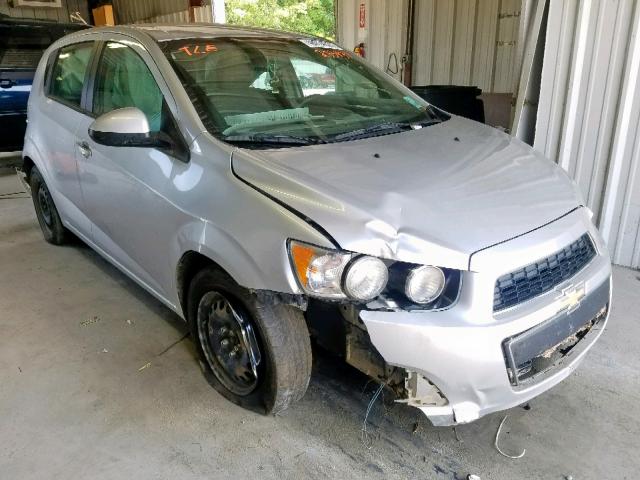 1G1JA6SH9D4233437 - 2013 CHEVROLET SONIC LS 银色 照片 1