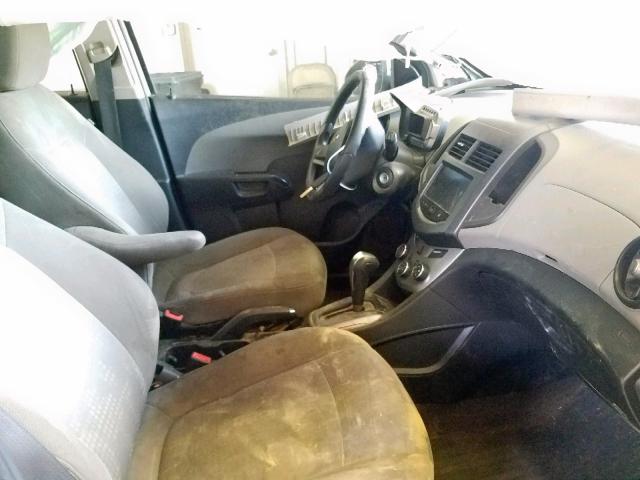 1G1JA6SH9D4233437 - 2013 CHEVROLET SONIC LS 银色 照片 5