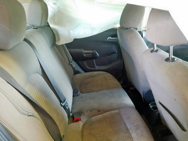 1G1JA6SH9D4233437 - 2013 CHEVROLET SONIC LS 银色 照片 6