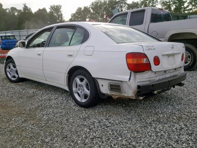 JT8BD68S6Y0099178 - 2000 LEXUS GS 300 WHITE photo 3