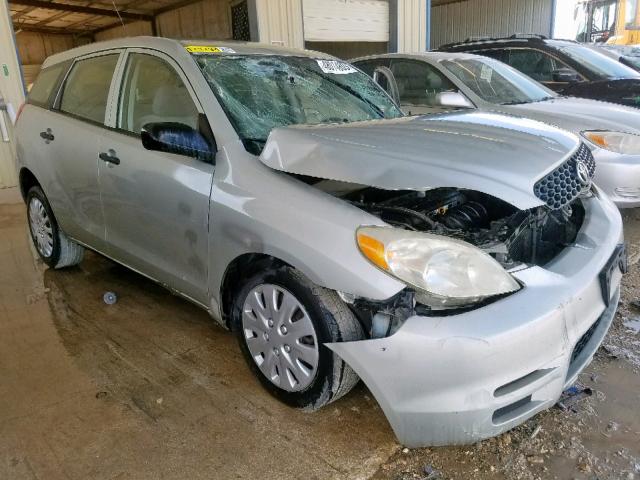 2T1KR32E73C015808 - 2003 TOYOTA MATRIX GRAY photo 1