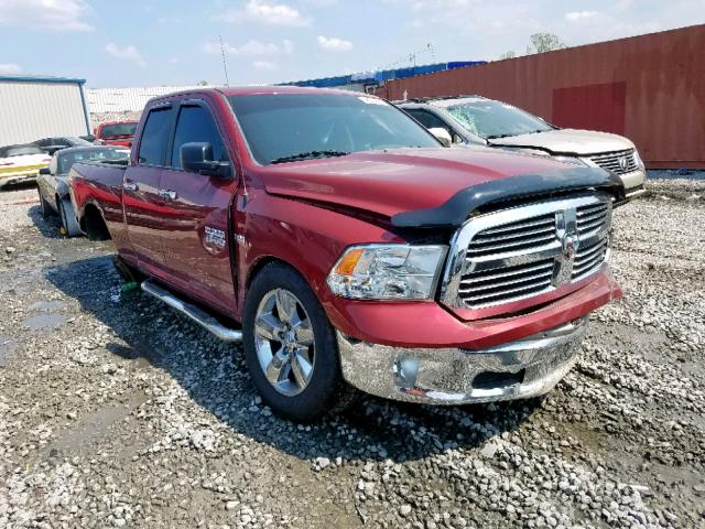 1C6RR6GT1FS674534 - 2015 RAM 1500 SLT RED photo 1