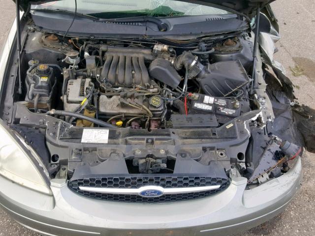 1FAFP55U43G207927 - 2003 FORD TAURUS SES GRAY photo 7