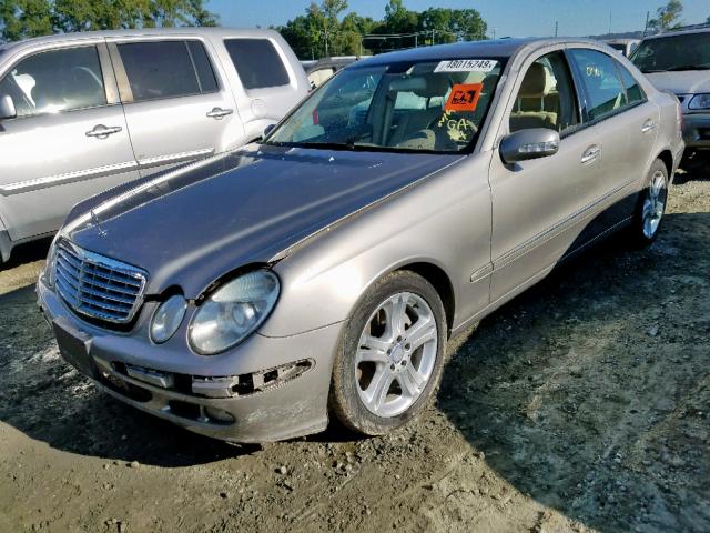 WDBUF87J56X192107 - 2006 MERCEDES-BENZ E 350 4MAT GOLD photo 2