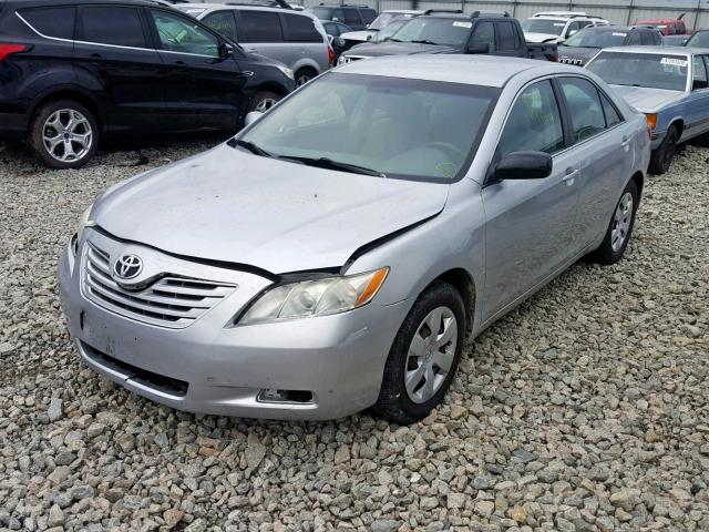 4T1BE46K47U590163 - 2007 TOYOTA CAMRY NEW SILVER photo 2