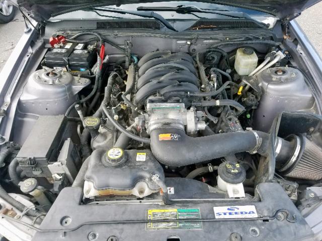 1ZVFT82H765156533 - 2006 FORD MUSTANG GT GRAY photo 7