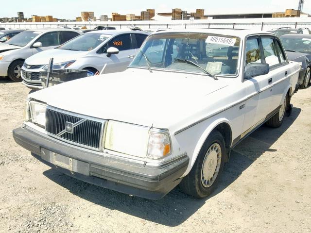 YV1AX8844J1315976 - 1988 VOLVO 244 DL WHITE photo 2