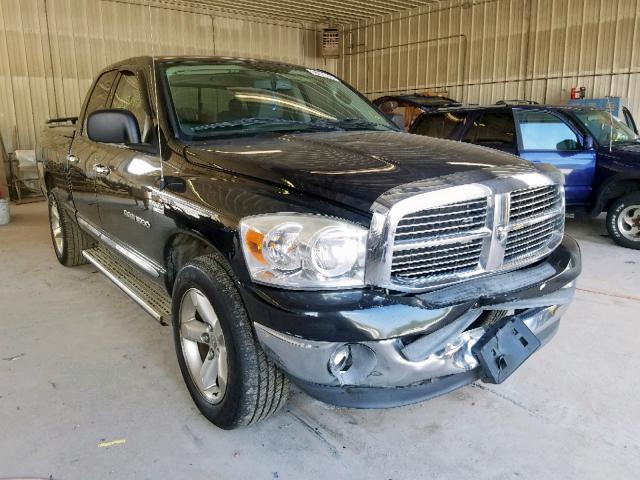 1D7HA18247S248865 - 2007 DODGE RAM 1500 S BLACK photo 1